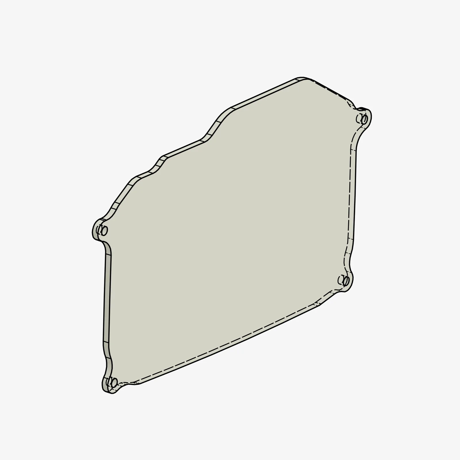 Protecție bord Honda CBR 1000 RR-R 2020-2023 — Bonamici Racing