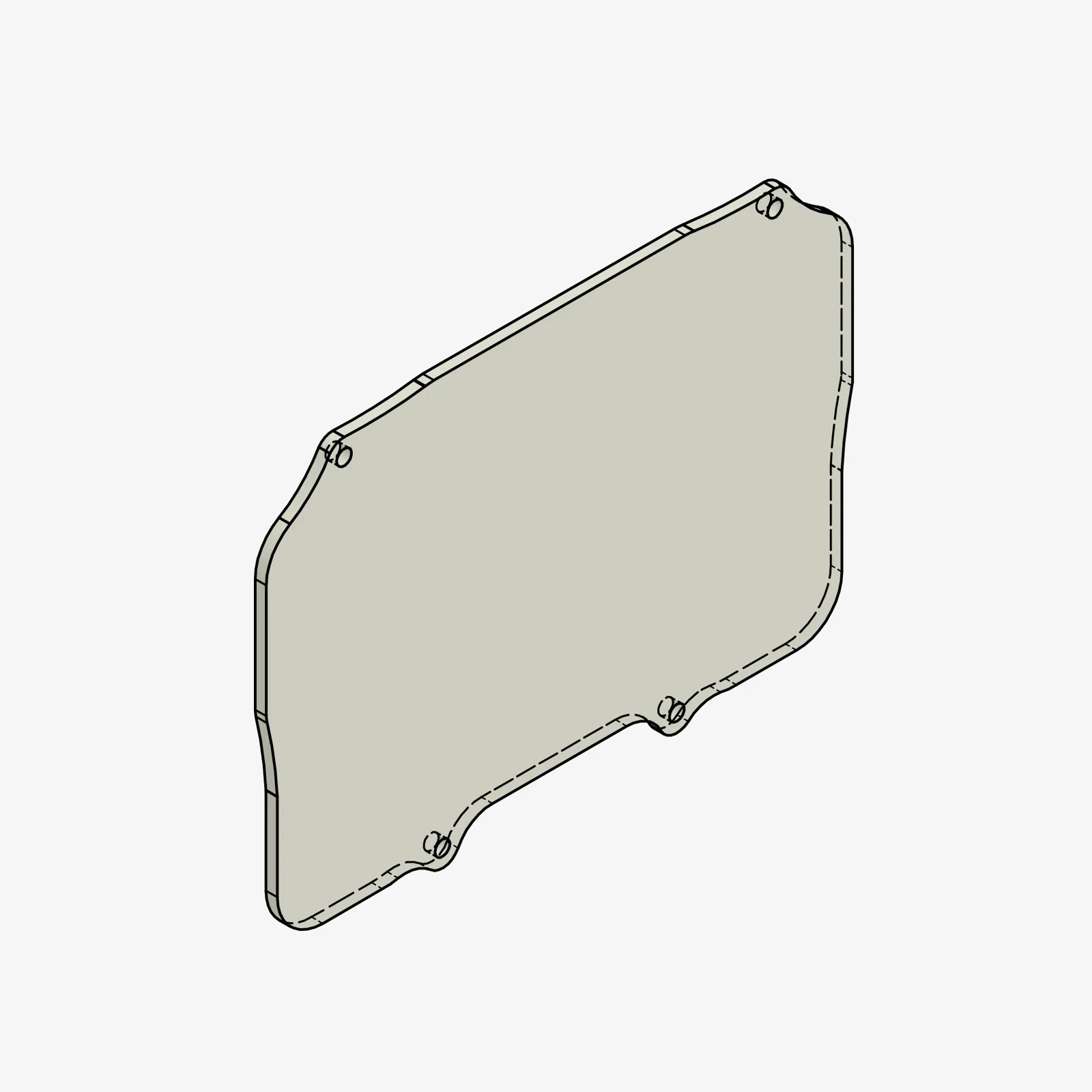 Protecție bord ECUMASTER ADU5 Rev.2 2021+ — Bonamici Racing