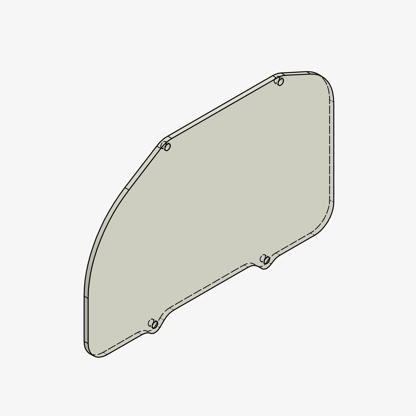 Protecție bord I2M Crome pro 2 — Bonamici Racing