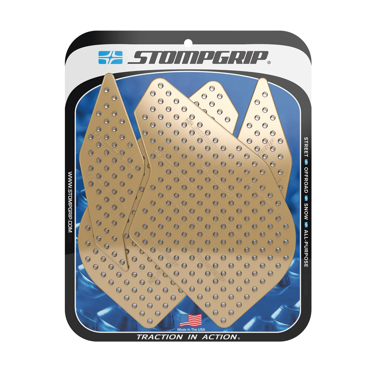 Kit tank pad Stompgrip transparent, Honda CBR600RR (2024-2025)