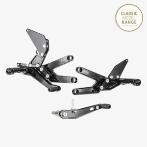 Set scărițe reglabile Triumph Daytona 675 2013-2017 — Bonamici Racing