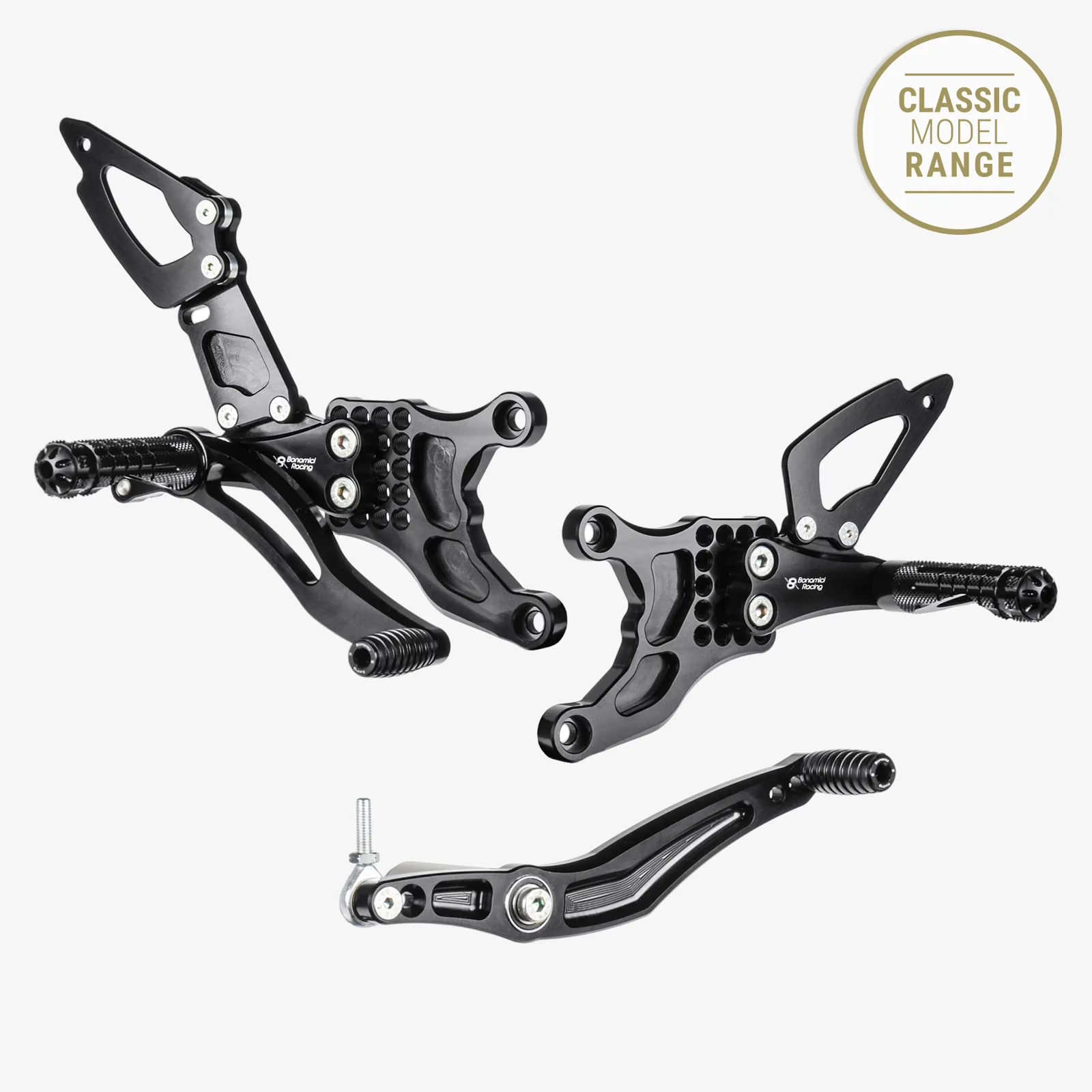 Set scărițe reglabile Yamaha YZF R1 2009-2014 — Bonamici Racing