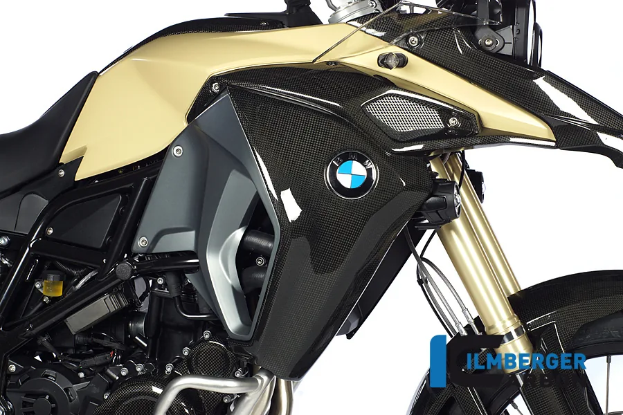 Capac radiator dreapta carbon BMW F 800 GS Adventure (2008-2026) - Ilmberger Carbon