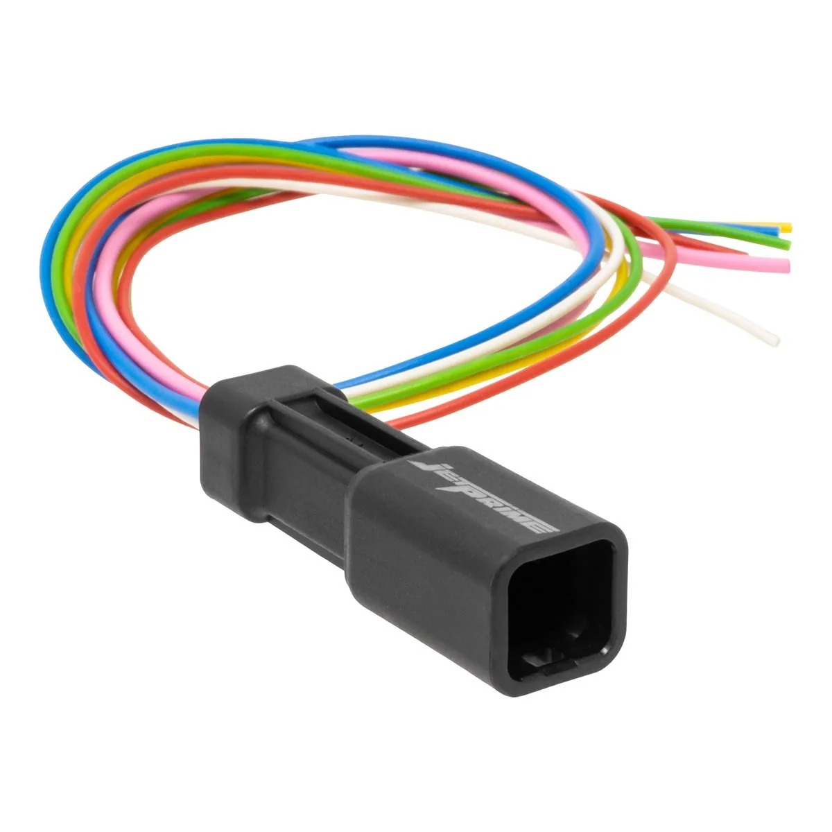 Carcasă conector 6 căi precablată (tată) pentru comenzi ghidon Jetprime — Jetprime