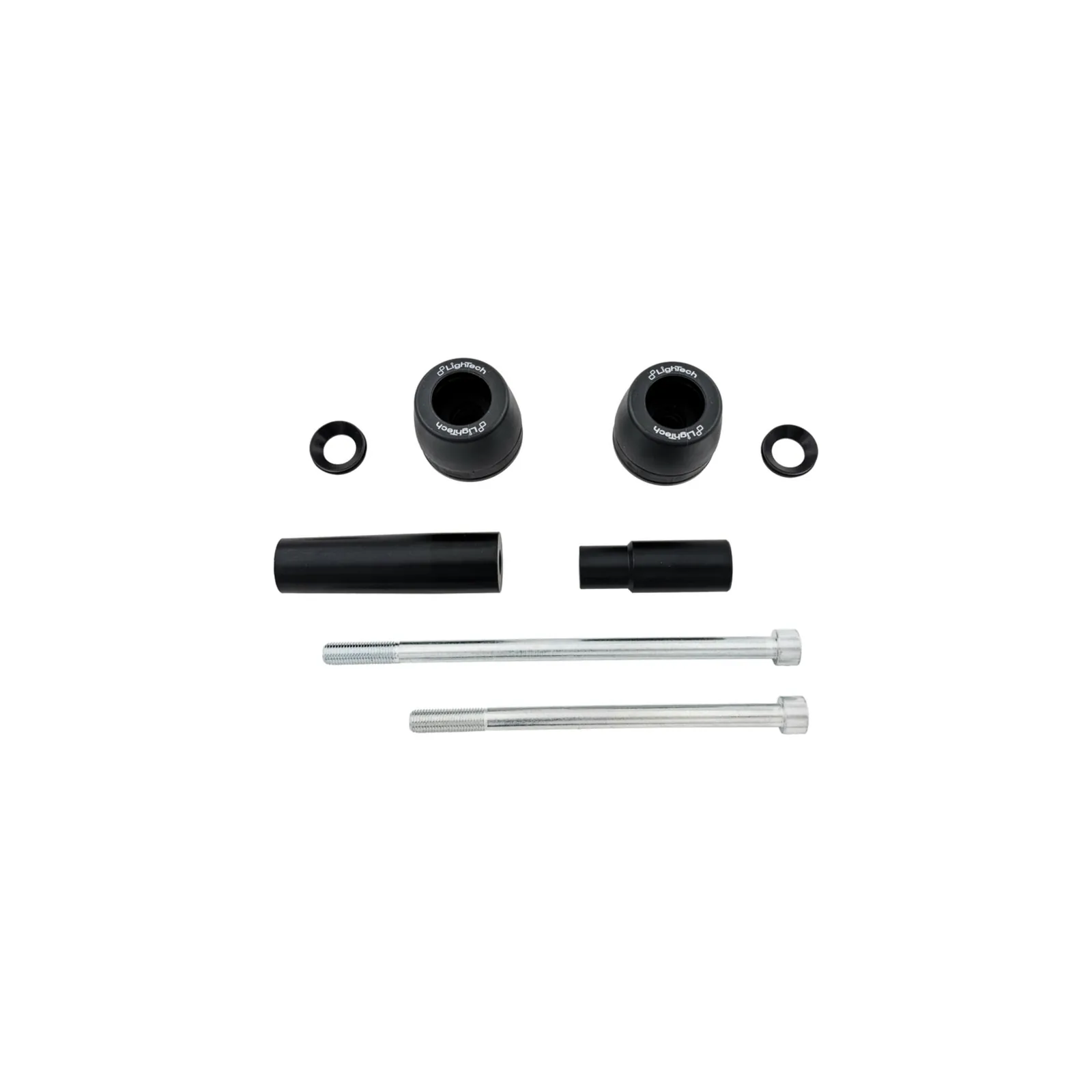 Set protecții cadru (crash pad) Lightech cu absorbție de șoc, Triumph Street Triple