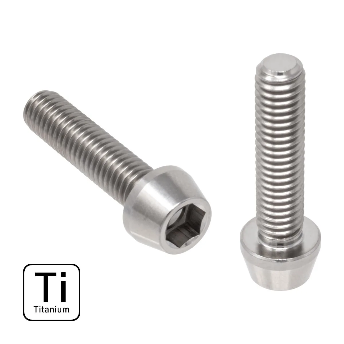 Șuruburi titan M6 x 25mm (2 buc) (Titan) — Jetprime
